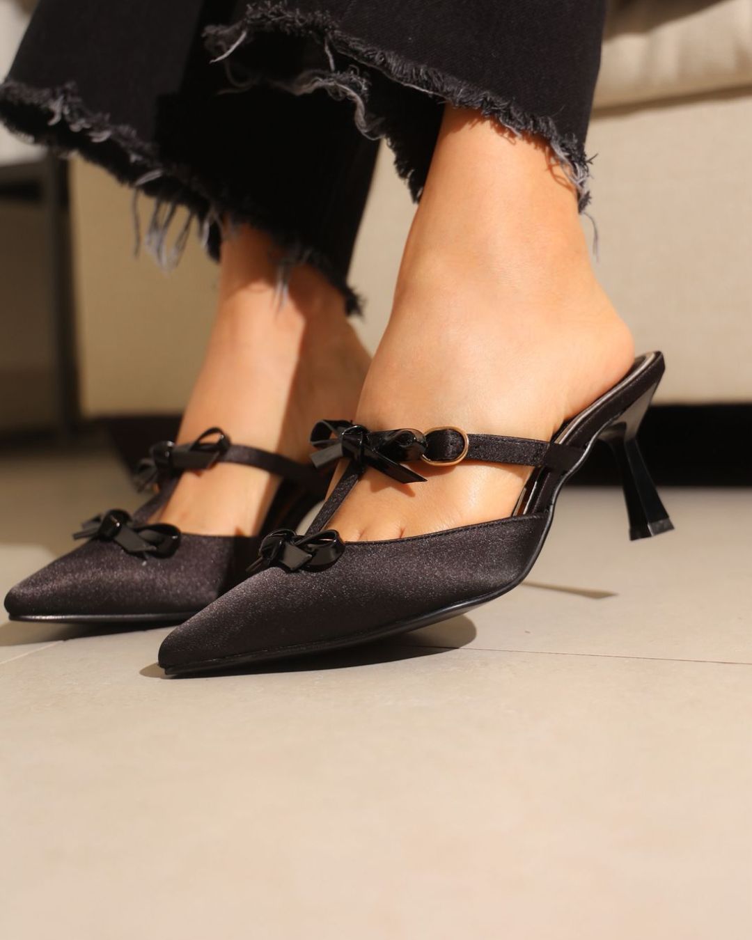 1222L Shangtung Negro/Charol Negro