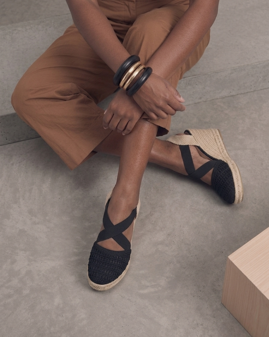 271AR Casual Sintético Textil Negro