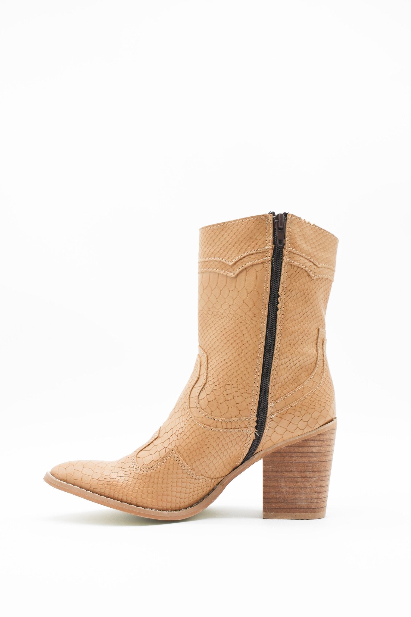 2298 Pitón Camel - Mayoreo Calzado Andy2024 BOTA