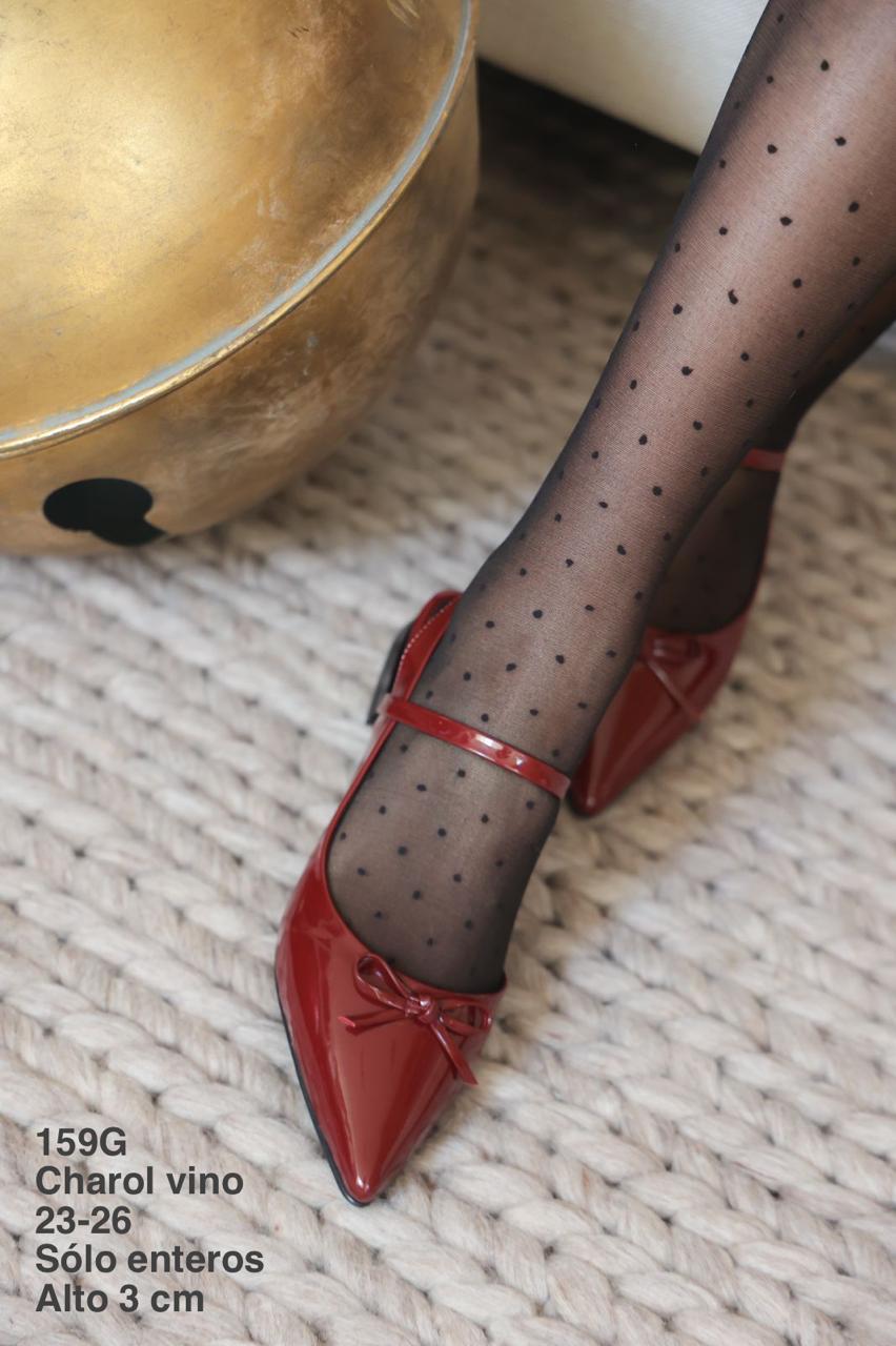 159G Charol Vino - Mayoreo Calzado Andy2024 CASUAL sin marca