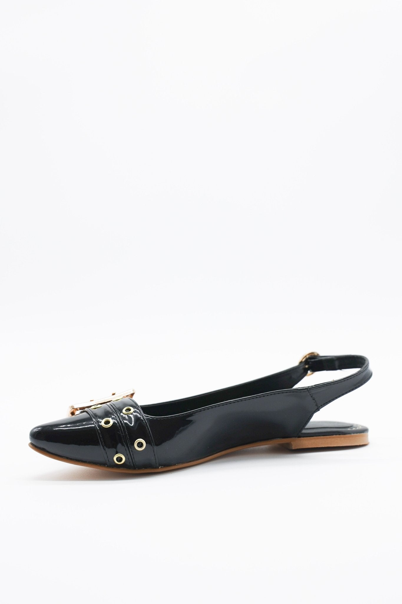 Calzado4259 Charol Negro - Mayoreo Calzado Andy2024 CASUAL sin marca