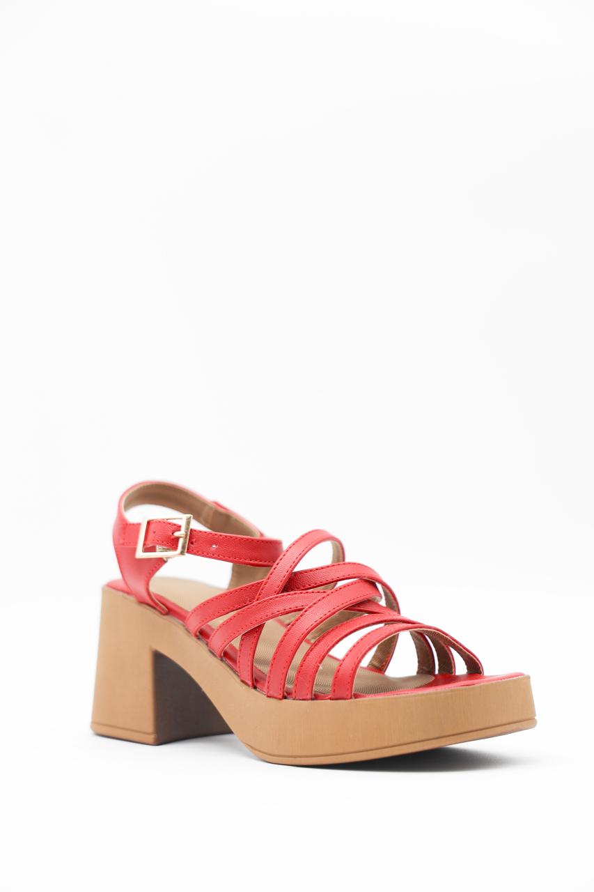 4043 Sintético Rojo - Mayoreo Calzado Andy2024 sin marca ZAPATILLA