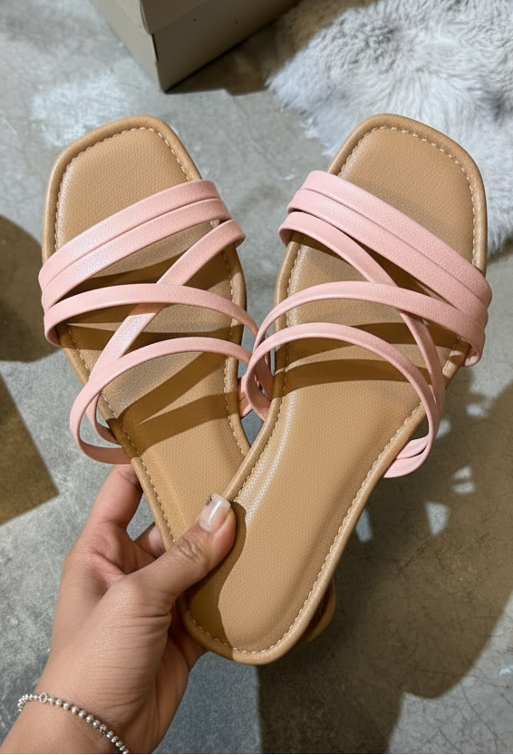 535R Sandalia Sintético Rosa Paraíso