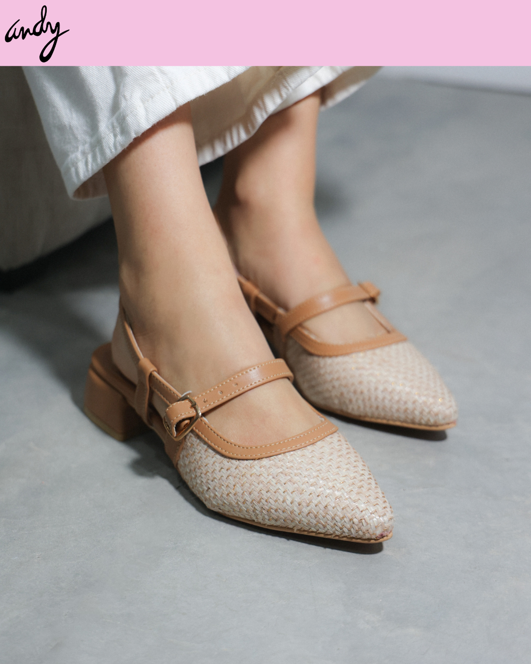 2503R Zapatilla Textil Yute Natural/Nairobi Sándalo