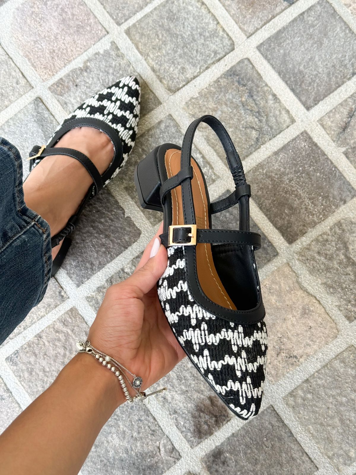 2503R Yute Negro/Blanco