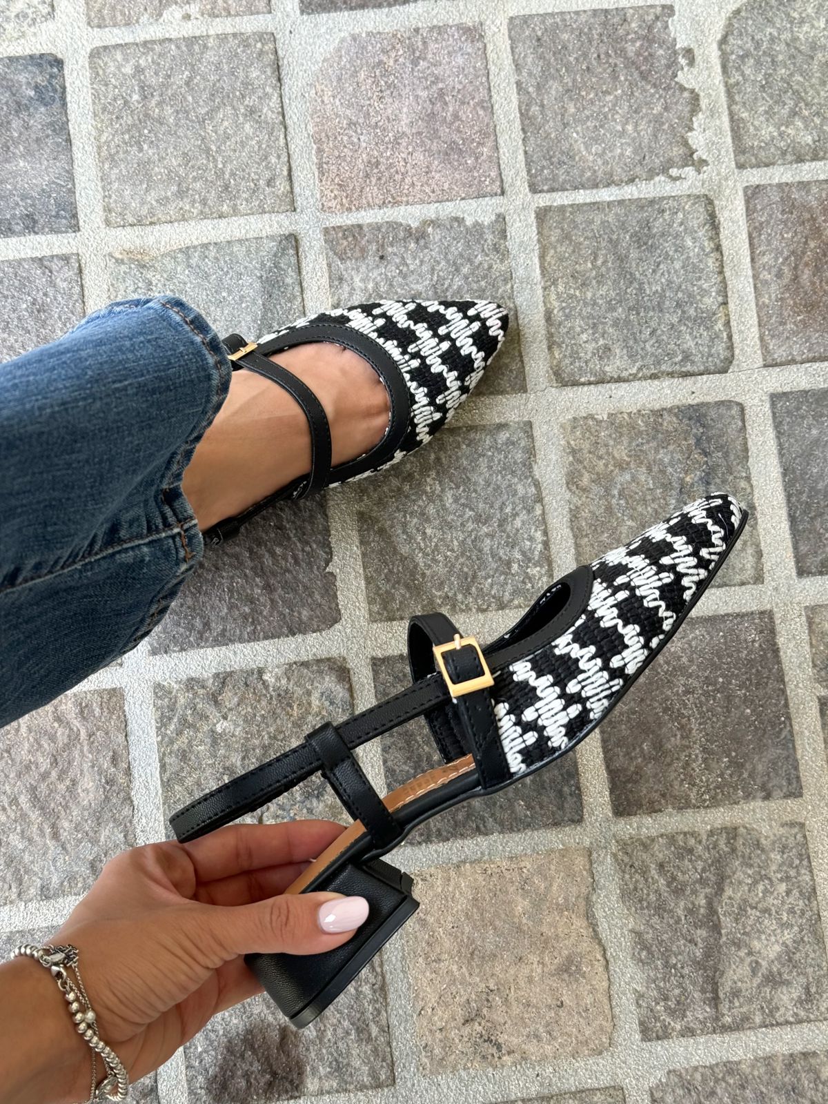 2503R Yute Negro/Blanco
