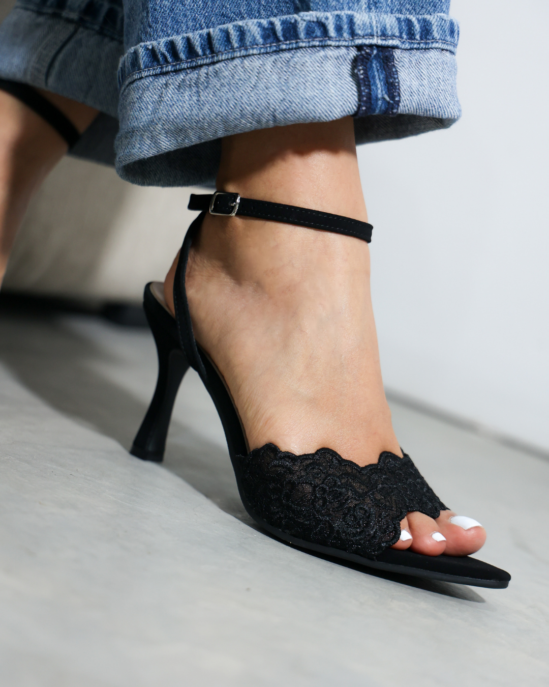 288AR Zapatilla Sintético Textil Negro