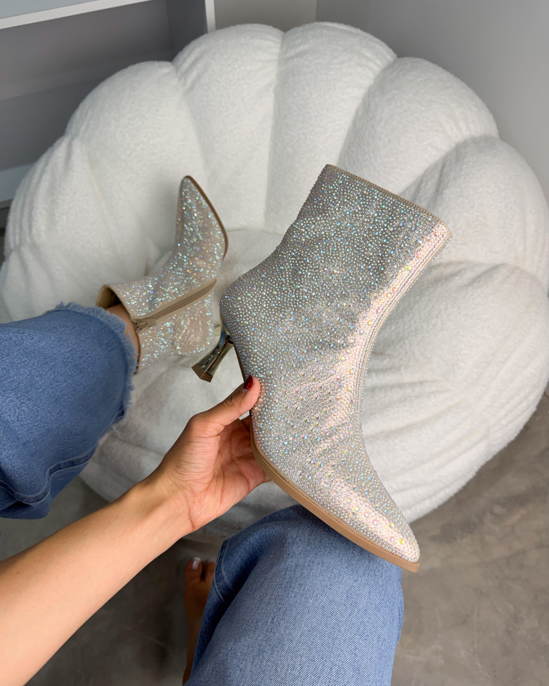 175I Sintético Oro/Pedrería