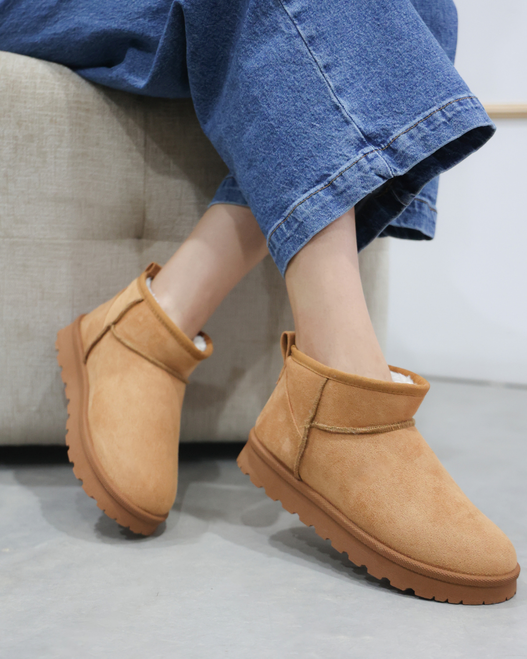 336AR Bota Sintetico Tan