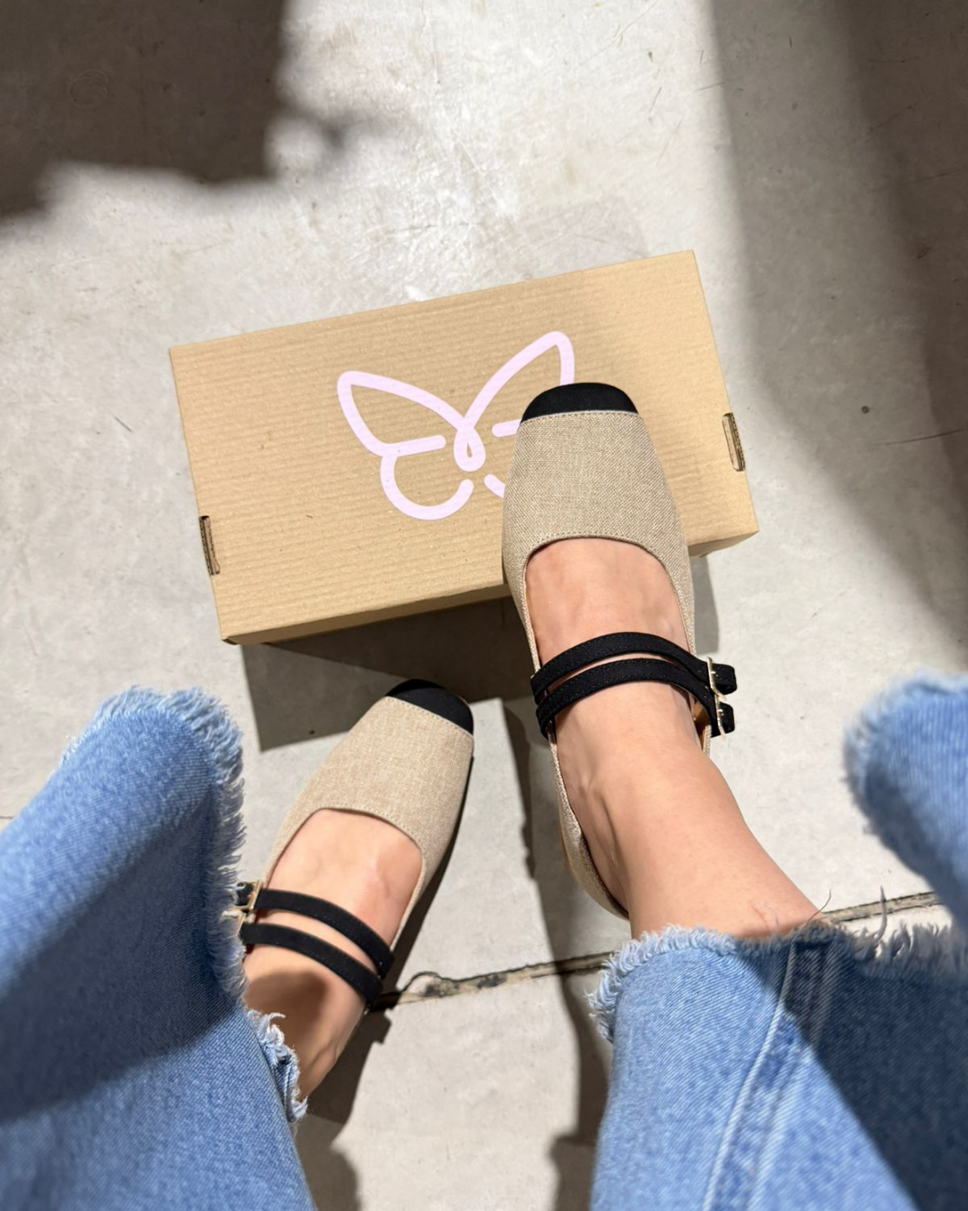 4062RR Casual Textil Crudo/Durazno Negro