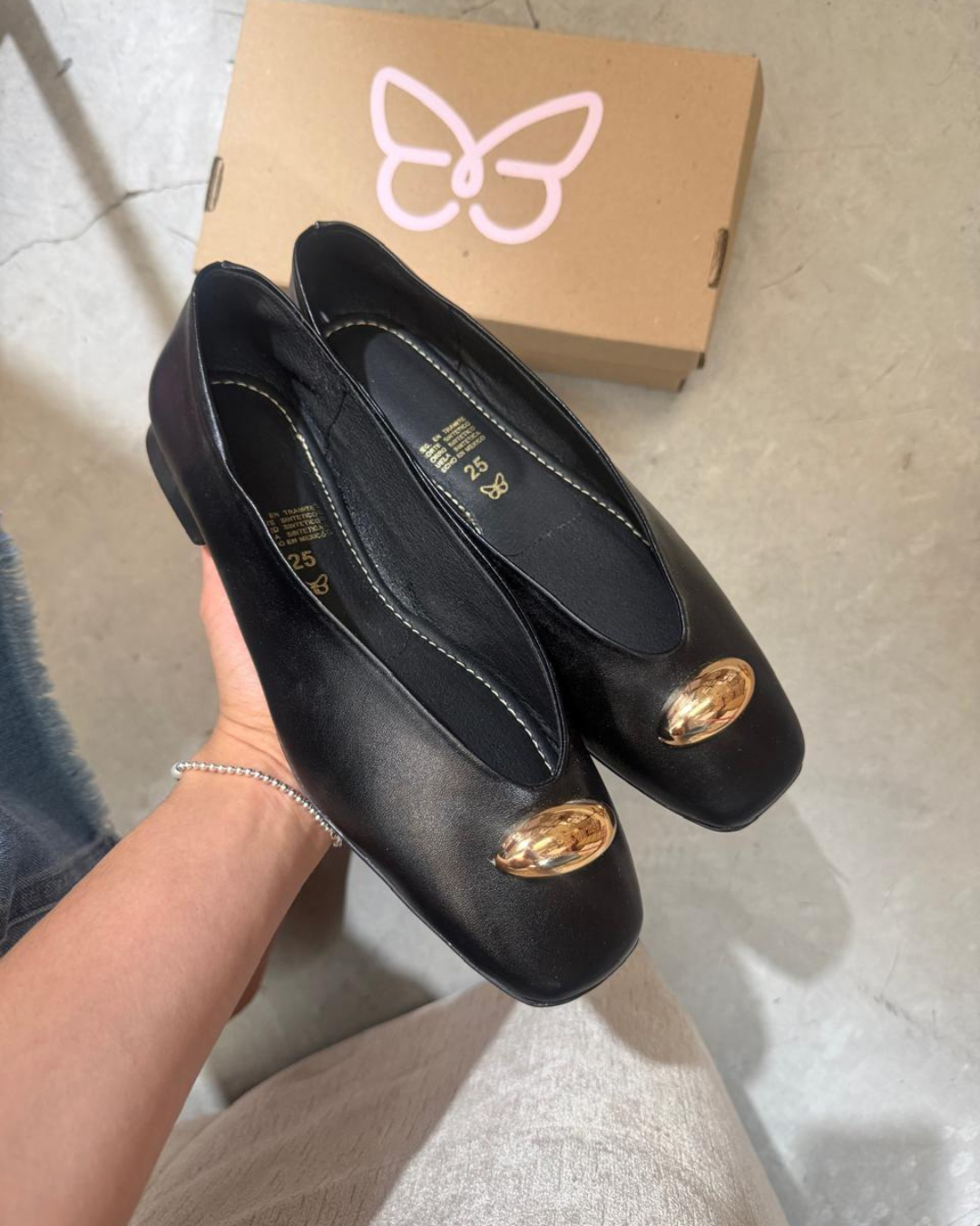 4076R Zapato Casual Sintético Negro