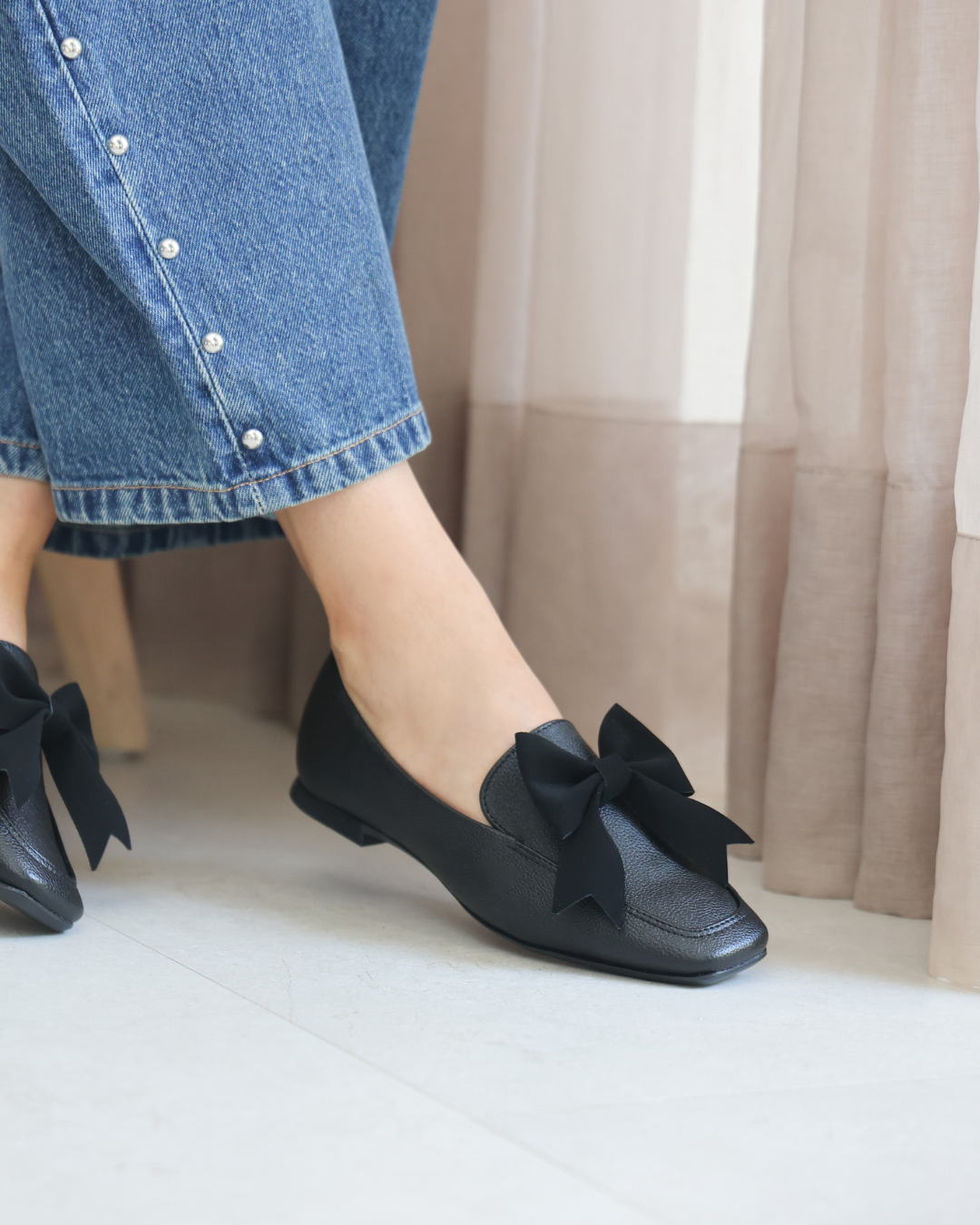 4091r Casual Sintético Floter Negro