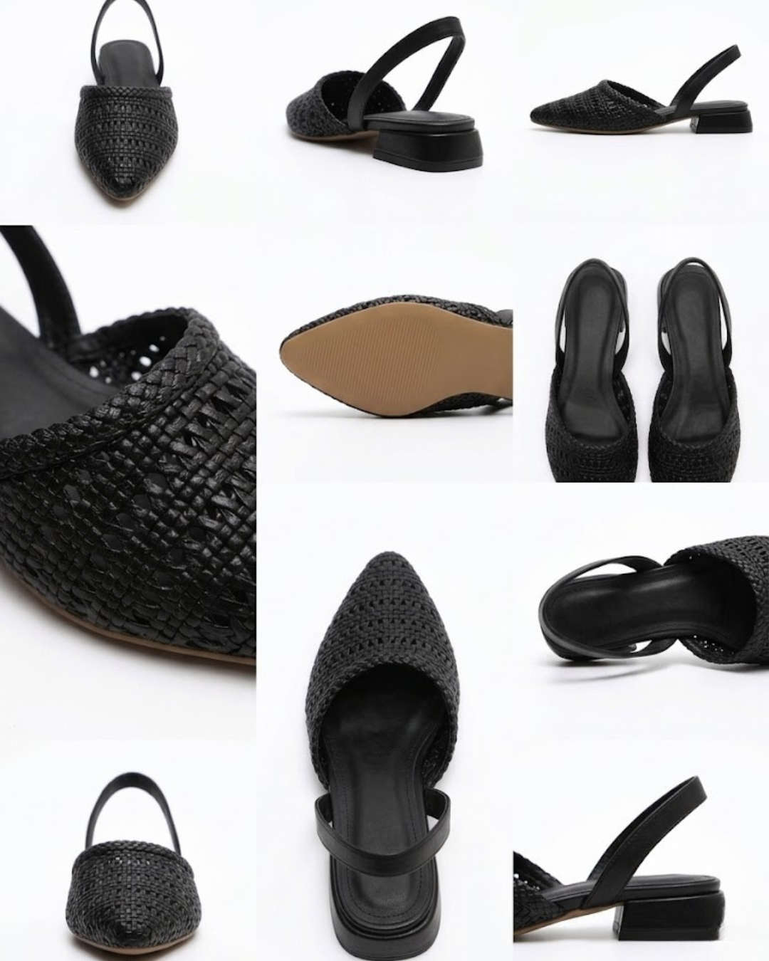 1515R Zapatilla Sintético Afrodita Negro