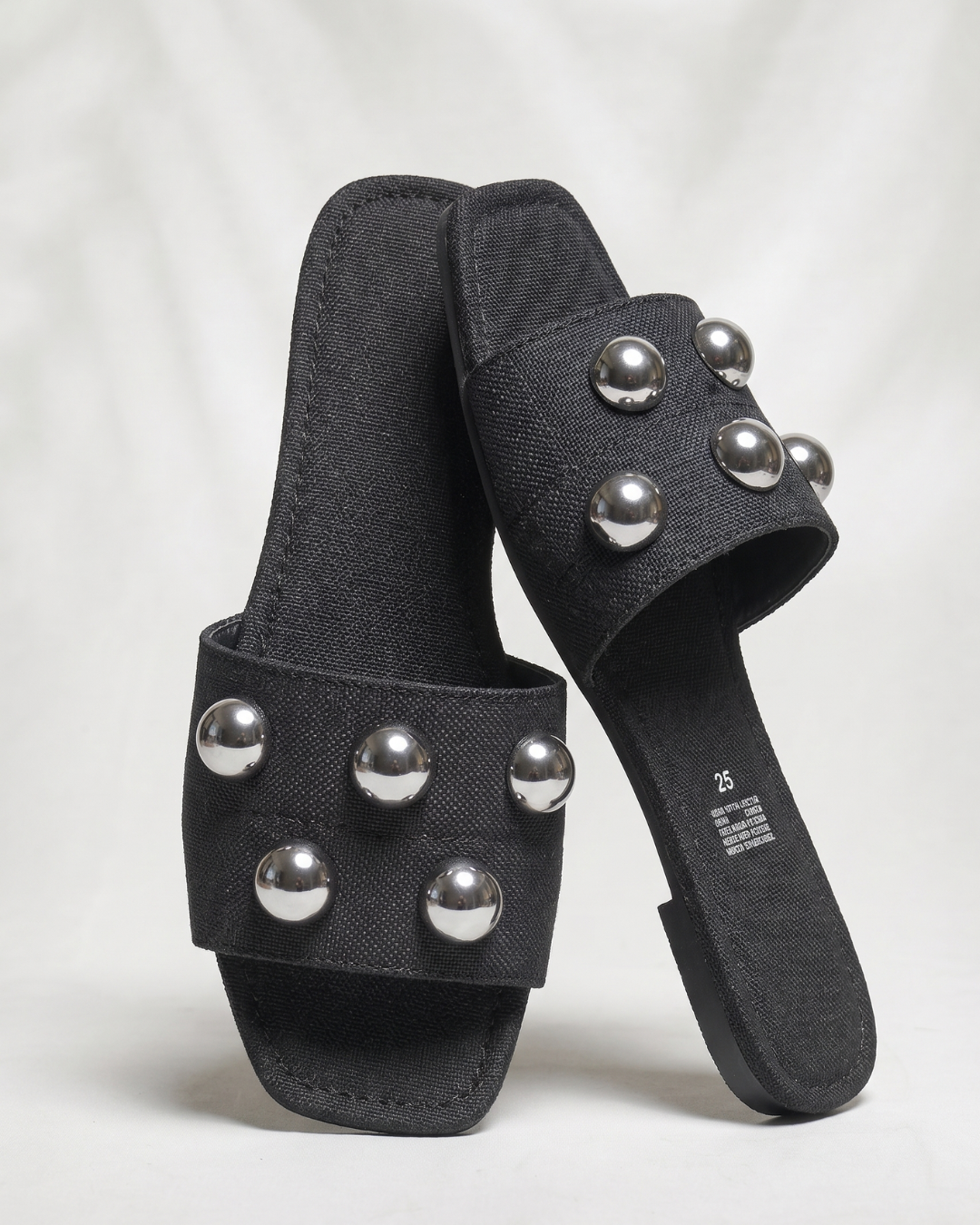 170IV Sandalia Textil Negro