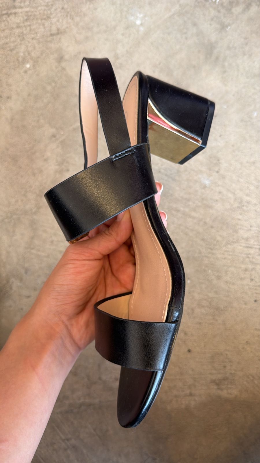 530A Zapatilla Sintético Negro