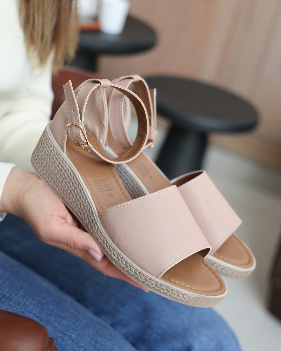 671DF Sandalia Sintético Maquillaje