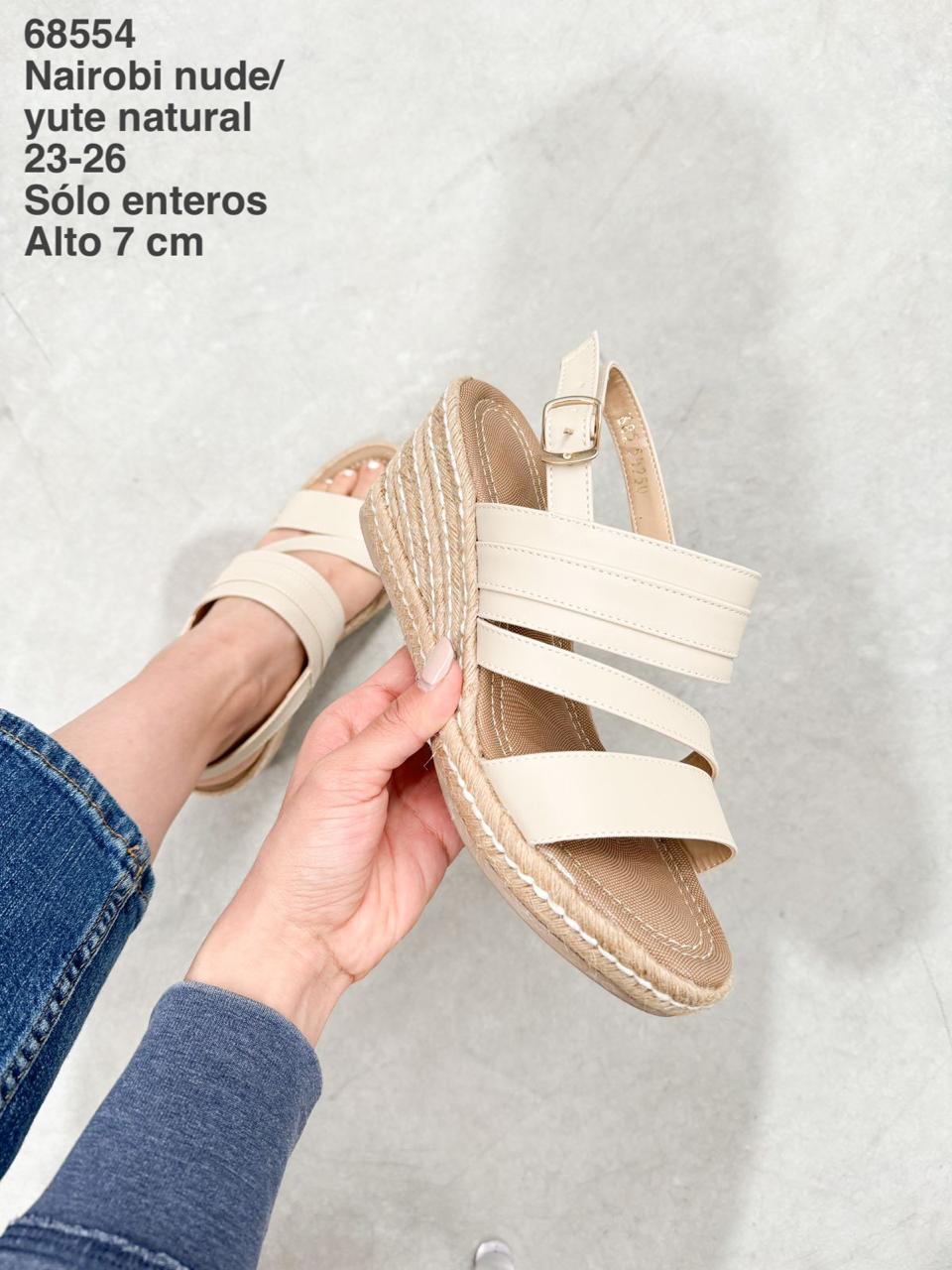 68554 Nairobi Nude/Yute Natural