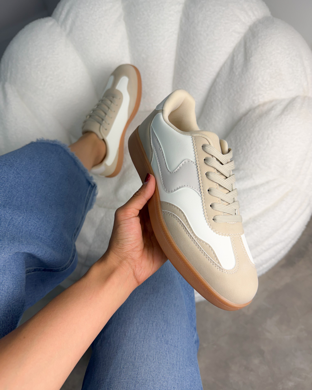 171I Sintético Hueso/Beige