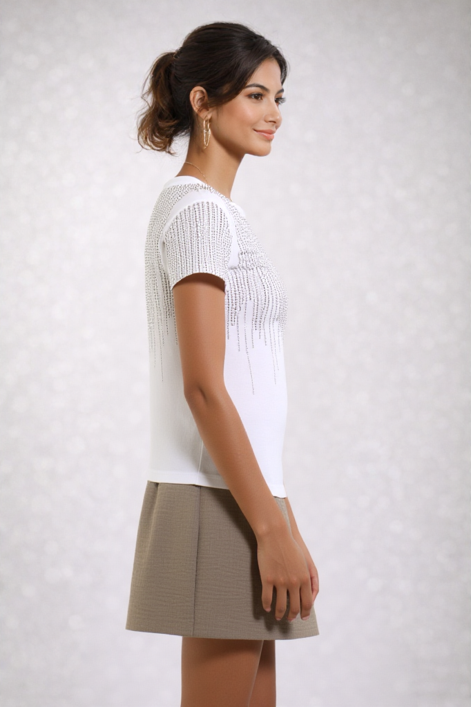 20852 Playera Básica Blanco
