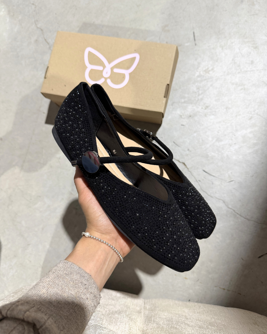 225AR Casual Textil negro