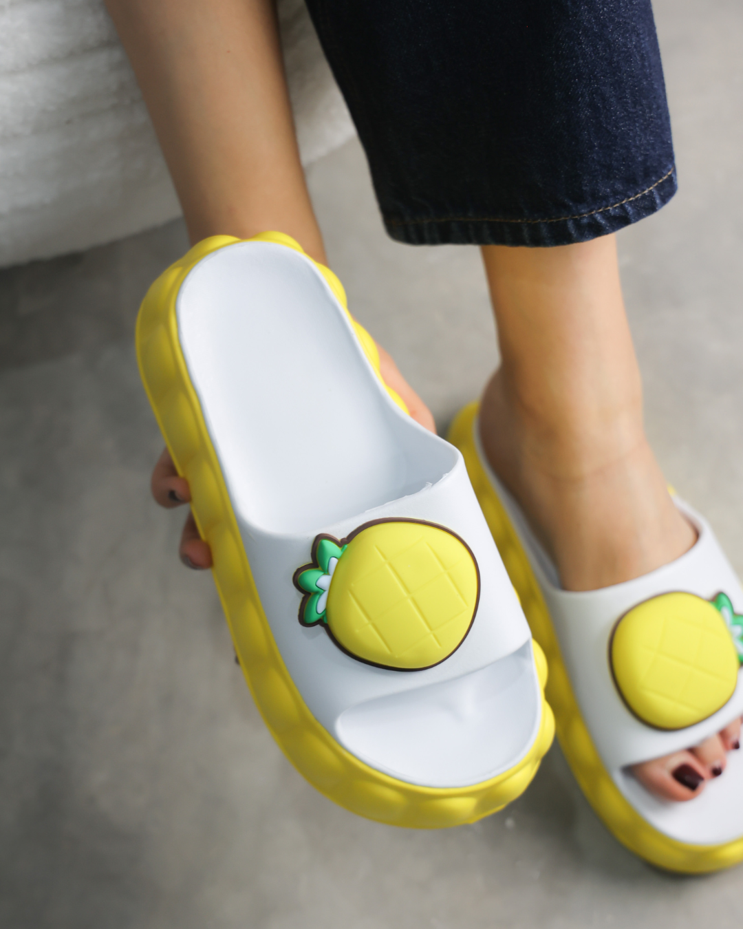 TS406 Blanco/Amarillo