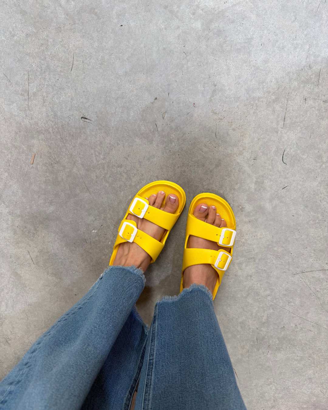 TS502 Sandalia Sintético Amarillo