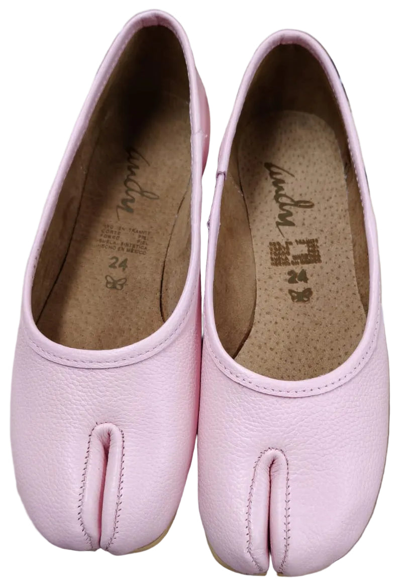 4801R Tabbi zapato estilo japones color rosa hecho con material de alta calidad