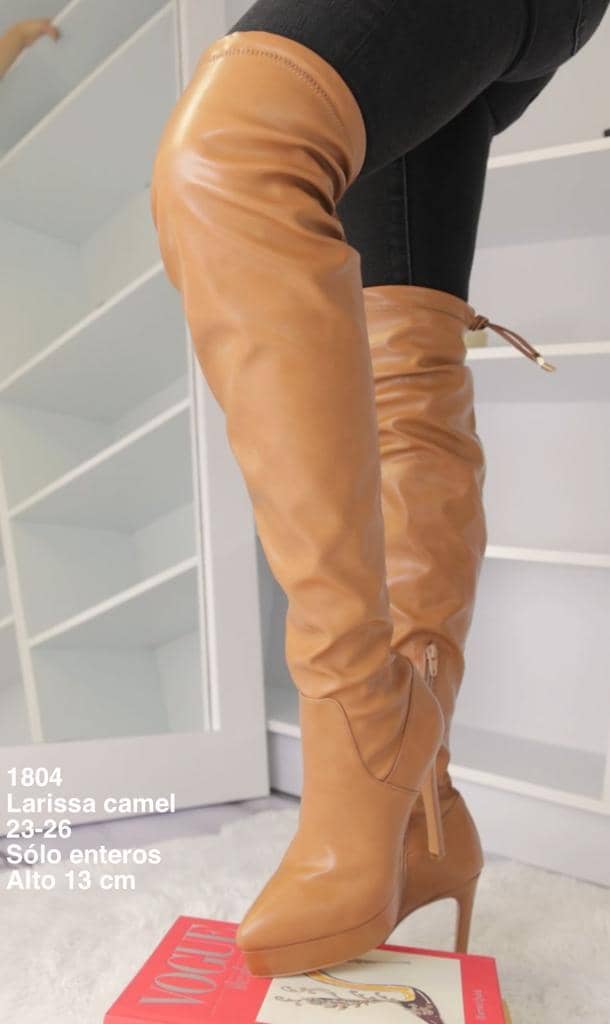 1804 Larissa Camel - Mayoreo Calzado Andy -