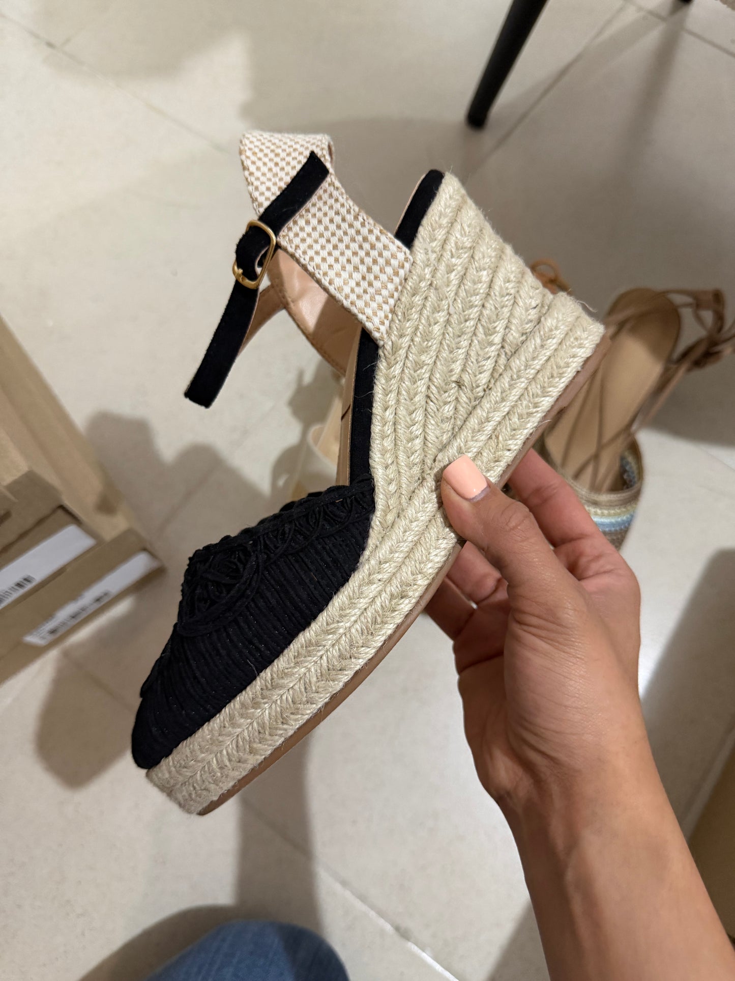 260AR Casual Textil Negro