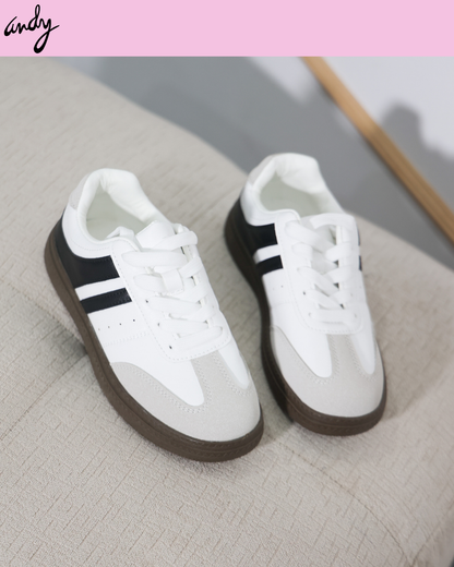 01AR Tenis Niño Unisex Sintético Blanco/Verde