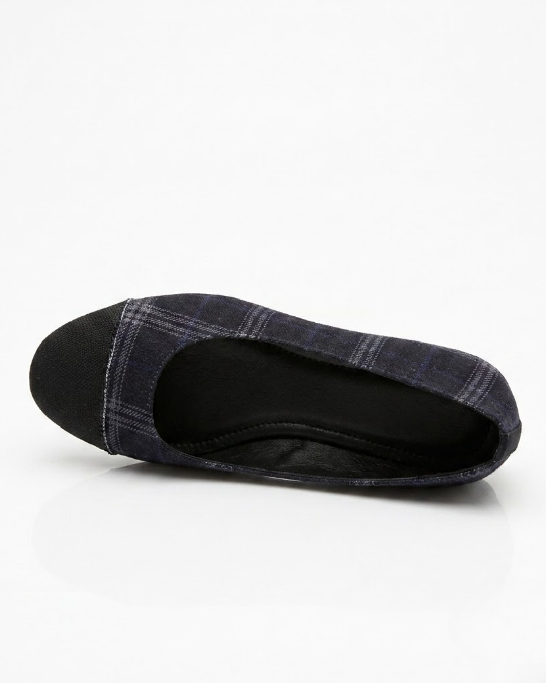 036R Casual Textil Escoces Marino/Curri Negro