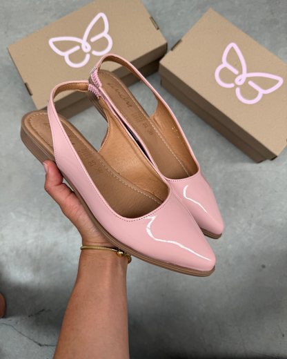 3023R Casual Sintético Charol Magnolia