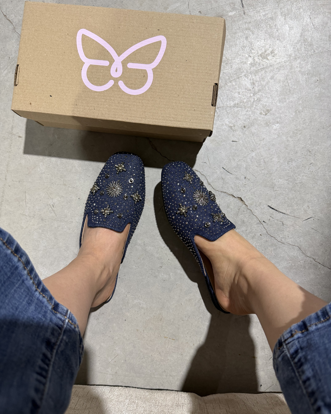 224AR Casual Sintético Mezclilla Azul