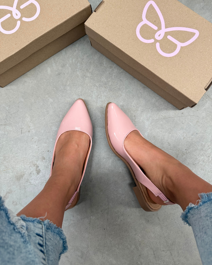 3023R Casual Sintético Charol Magnolia