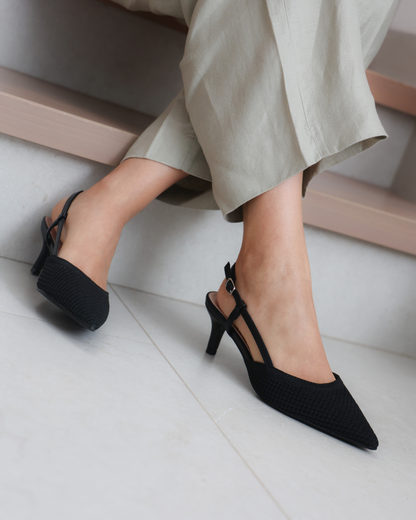 273AR Zapatilla Textil Negro