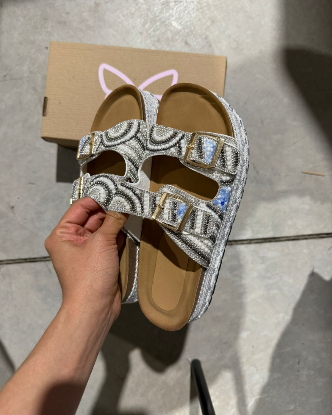 11A Sandalia Sintético Blanco