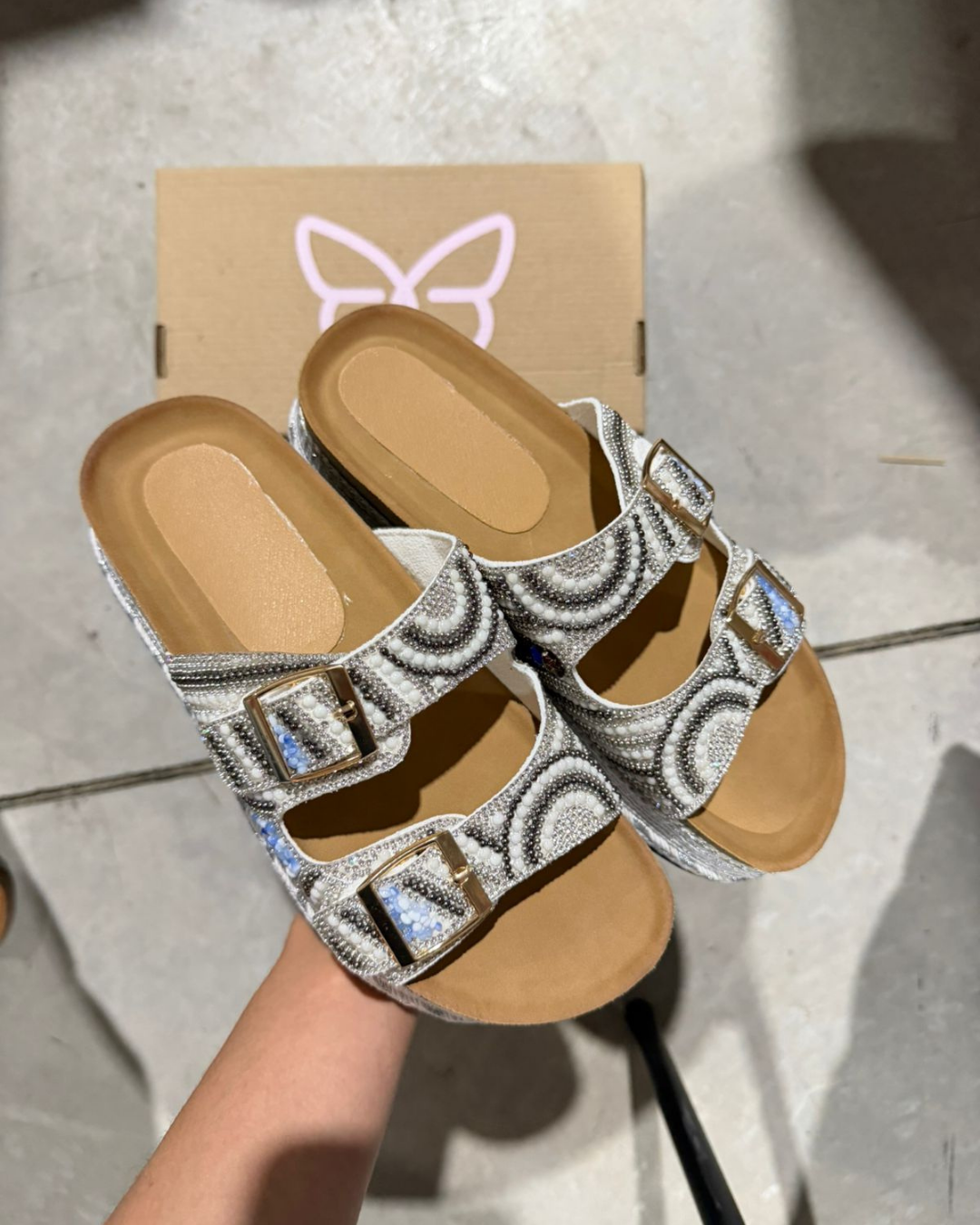 11A Sandalia Sintético Blanco