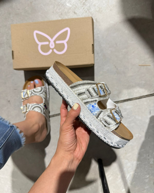 11A Sandalia Sintético Blanco