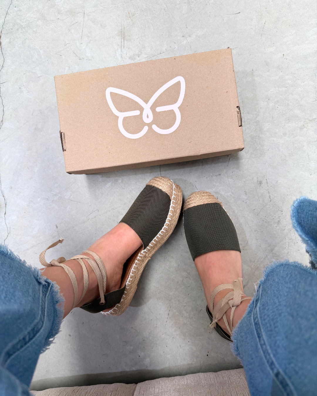 131D Casual Textil Musgo