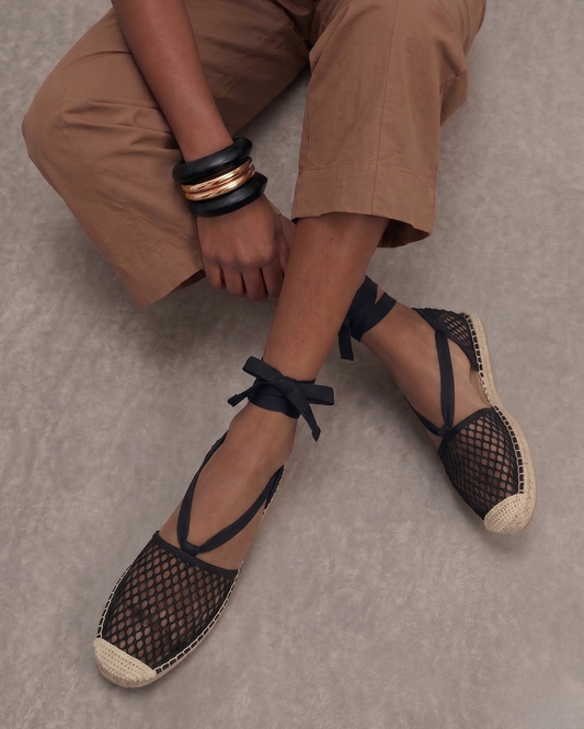 270AR Casual Sintético Malla Negro