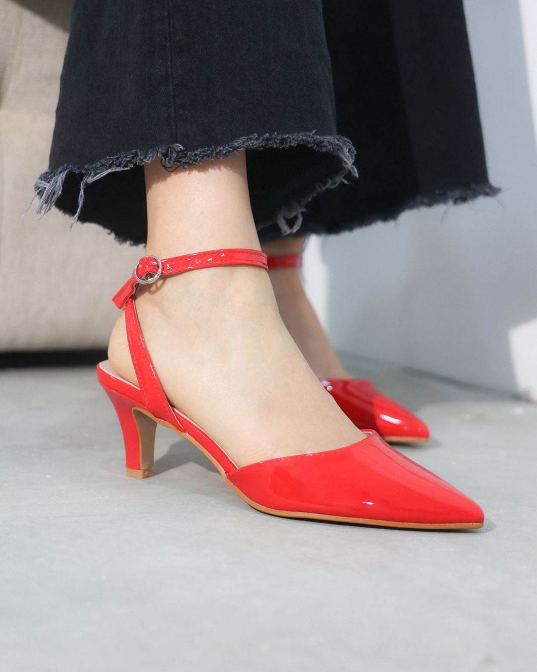 120I Charol Rojo