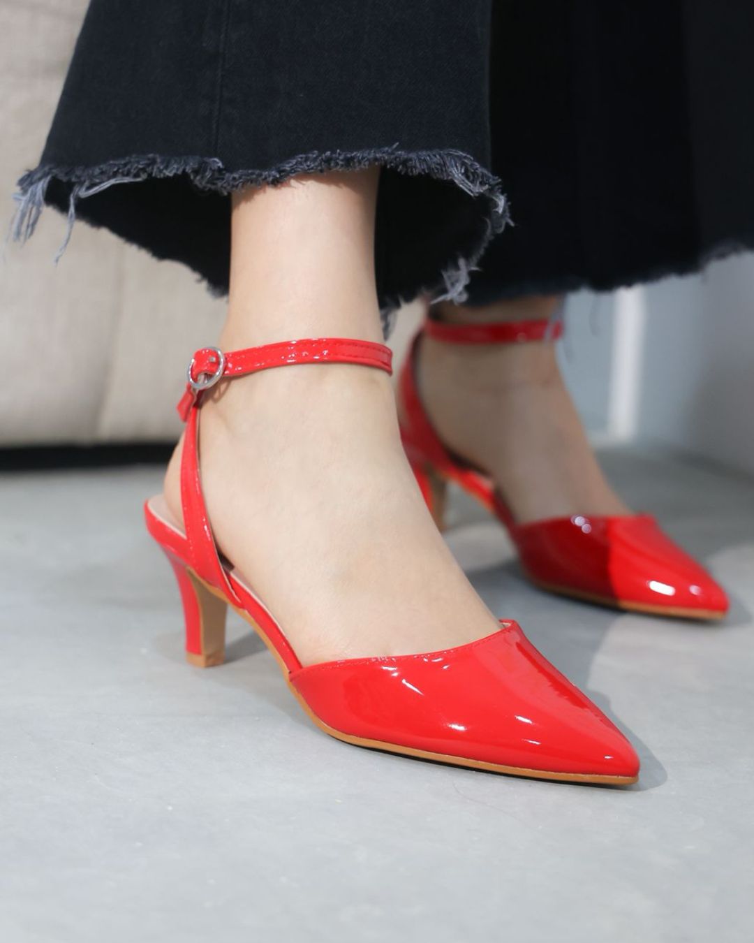 120I Charol Rojo