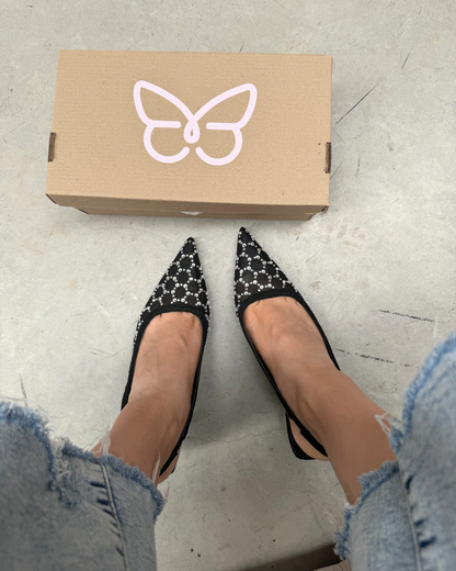 228AR Zapatilla Textil Negro