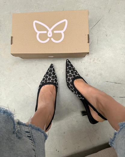 228AR Zapatilla Textil Negro