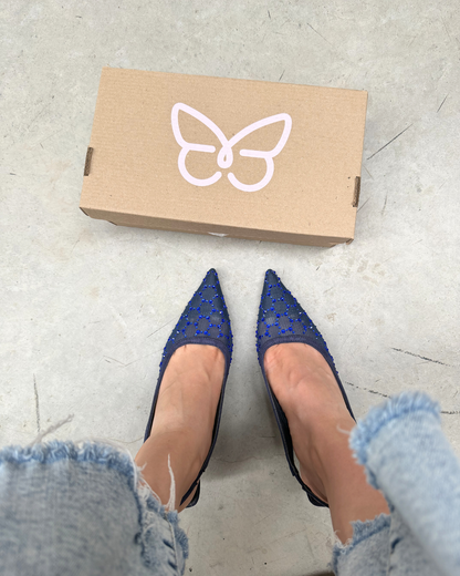 228AR Zapatilla Textil Marino