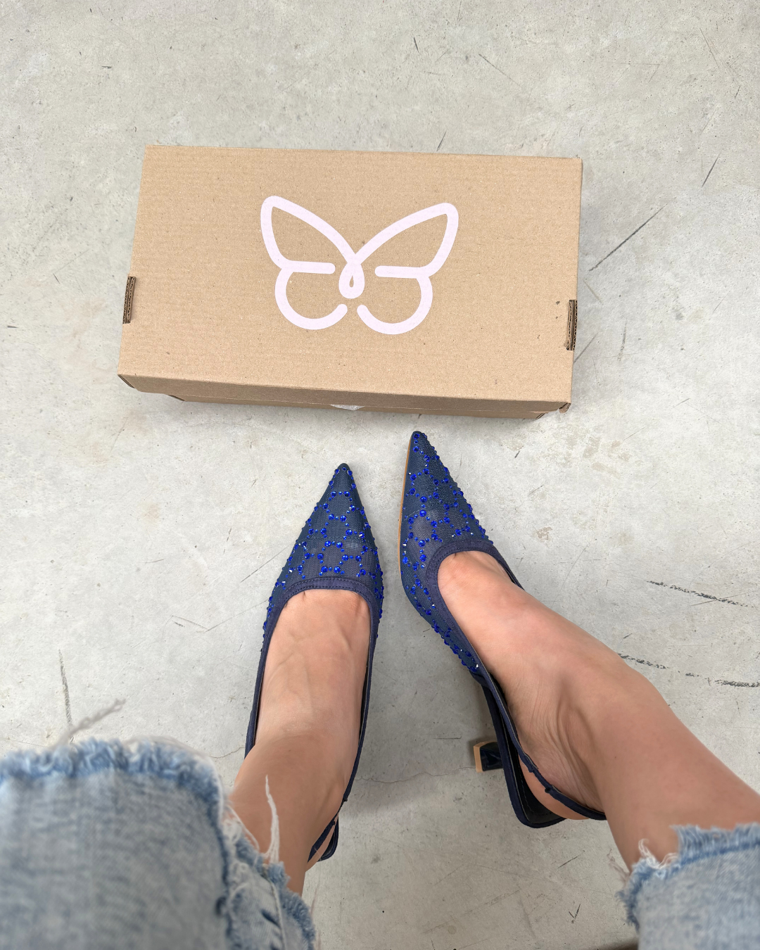 228AR Zapatilla Textil Marino