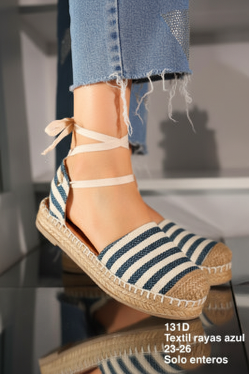 131D Multicolor Striped Textile