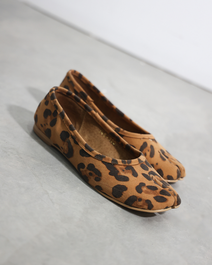 4801R Tabbi Piel Animal Print zapato estilo japones hecho en piel