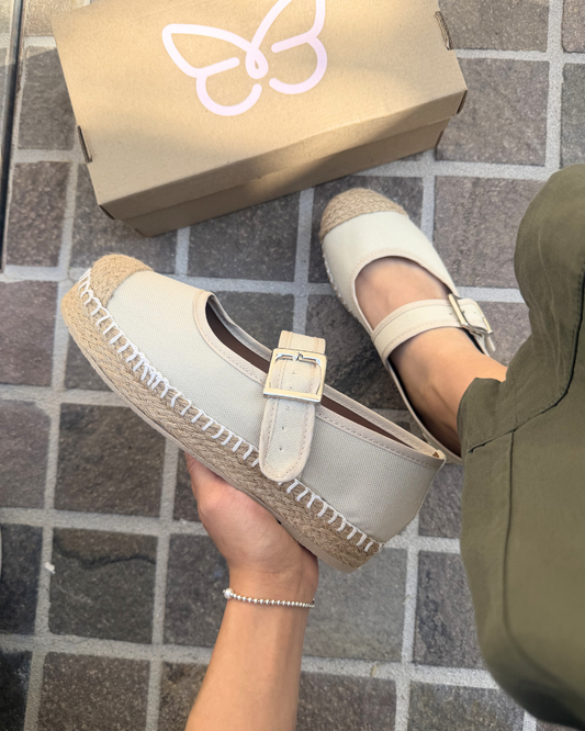 135DF Casual Textil Beige