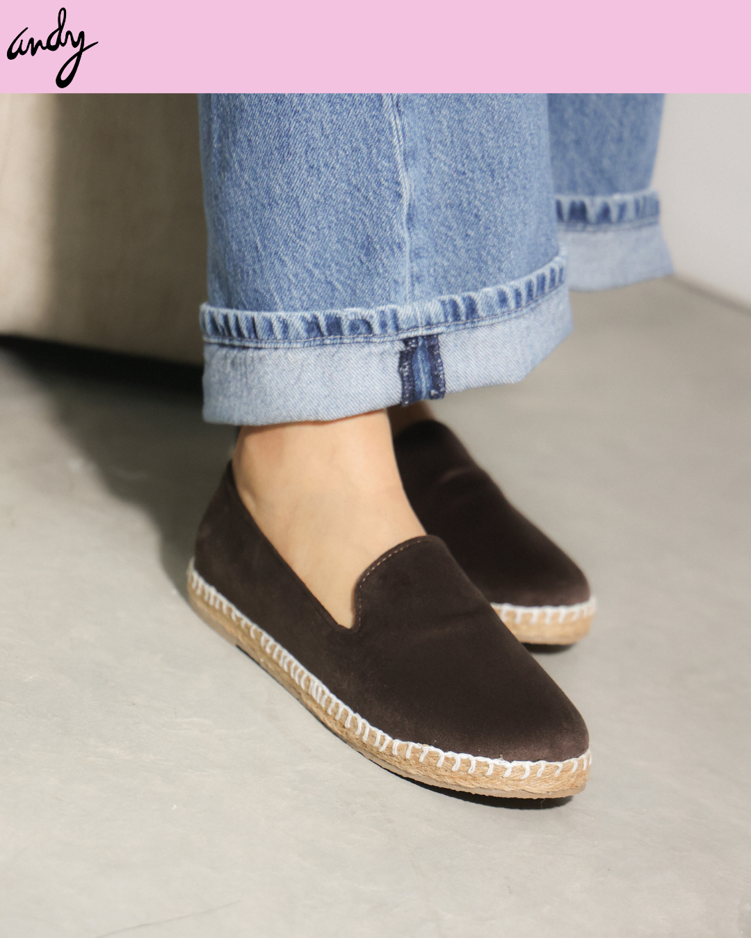136DF Casual Sintético Terciopelo Cocoa